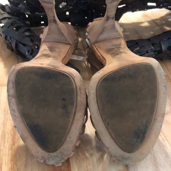 Authentic Fendi ankle sandal sz 9 - Picture 6 of 7